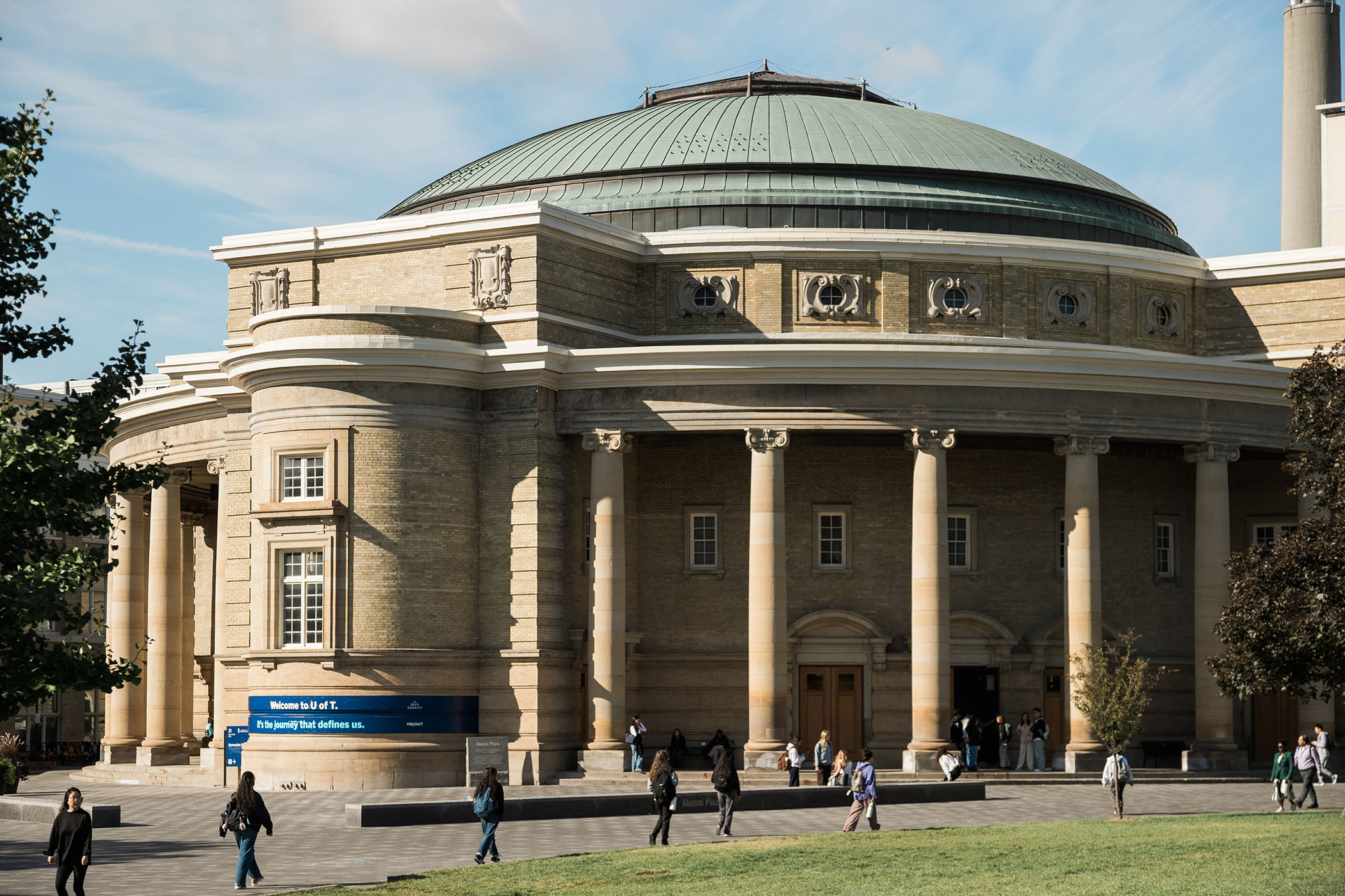Con Hall & Myhal Front Campus