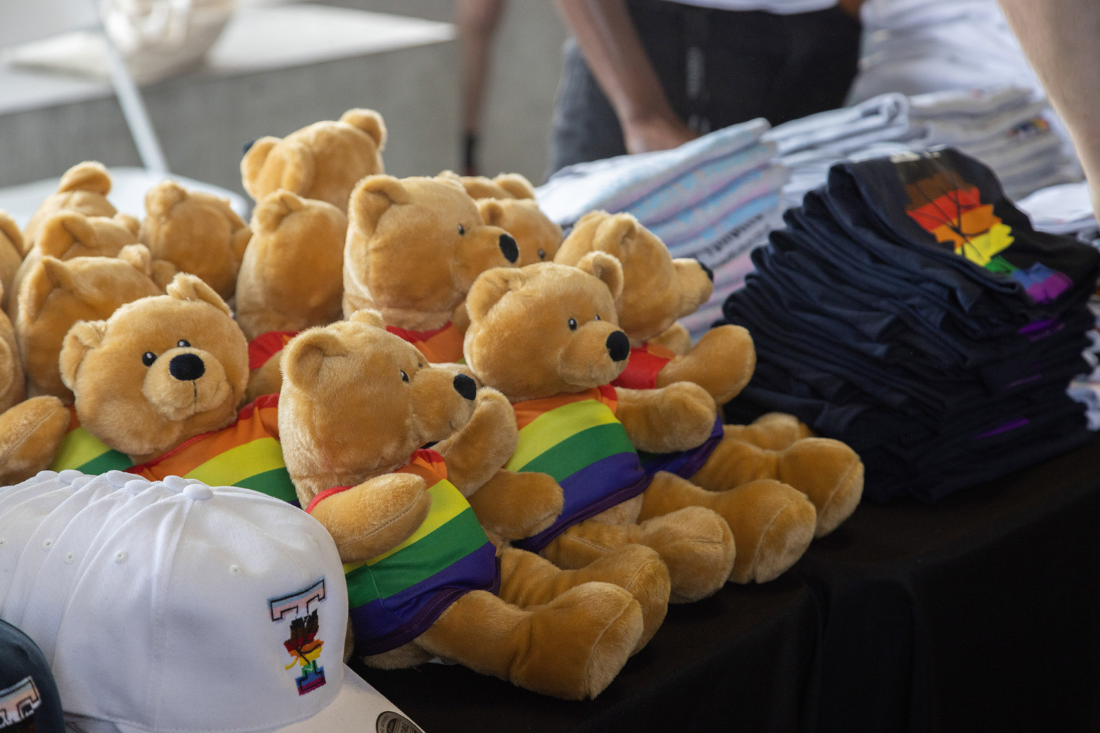 Pride collection booth